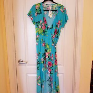 Tommy Bahama Fleur de Flora Wrap Dress -  NWT - size M